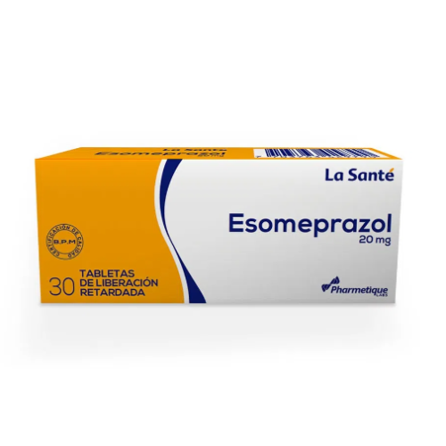 Esomeprazol 20 Mg La santé Caja X 30 Tabletas de liberación retardada
