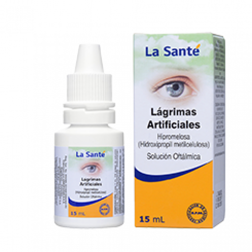 Lagrimas Artificiales Hipromelosa Solución Oftálmica Frasco X 15 Ml 