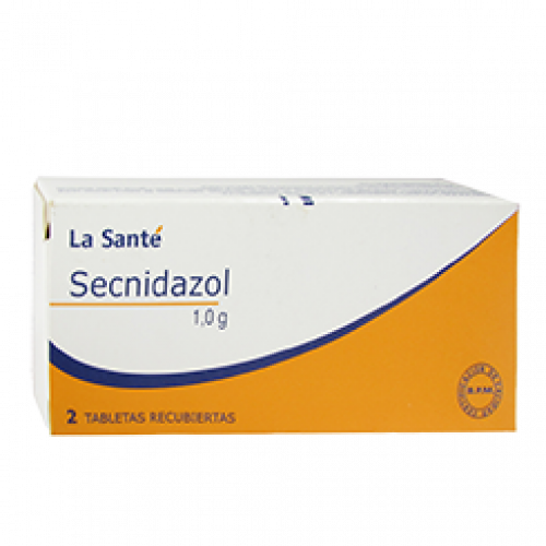 Secnidazol 1 Mg Caja X 2 Tabletas Recubiertas
