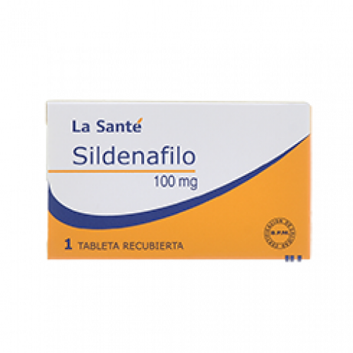 Sildenafilo 100 Mg Caja X 1 Tableta Recubierta (VENTA BAJO FORMULA MEDICA)