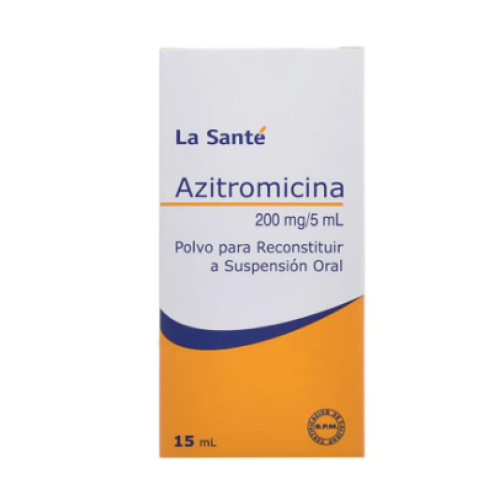 azitromicina suspensión 200 mg x 15 ml