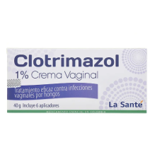 Clotrimazol 1% Crema Vaginal X 40 Gr