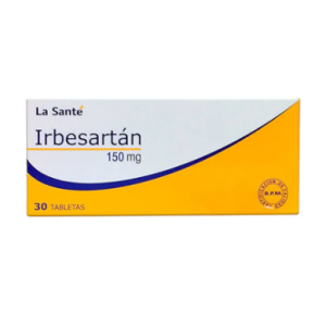 irbesartán 150 mg x 30 tabletas