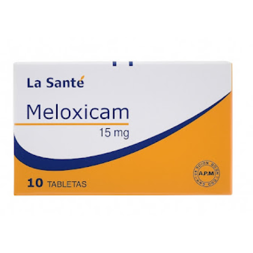 meloxicam 15 mg x 10 tabletas