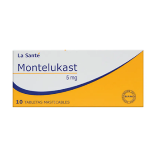 montelukast 5mg x 10 tabletas
