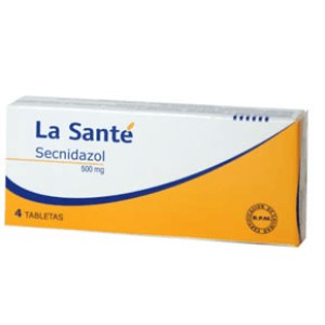 secnidazol 500 mg x 4 tabletas