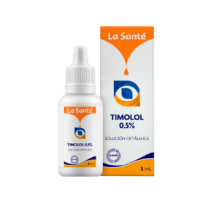 timolol 0.5% solución oftálmica x 5 ml