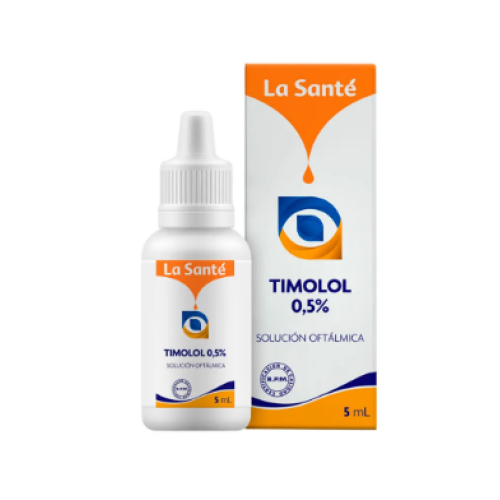 timolol 0.5% solución oftálmica x 5 ml