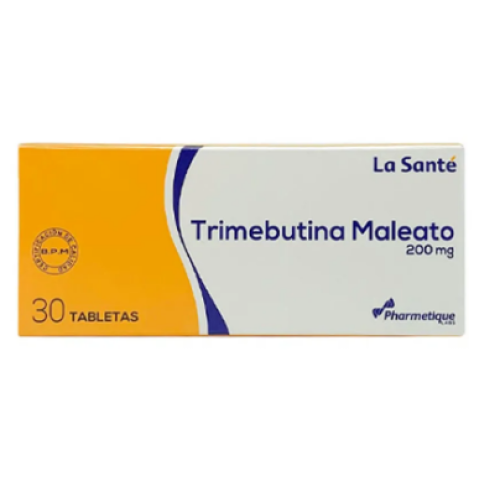 trimebutina 200 mg x 30 tabletas