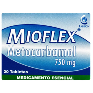 Mioflex 750 Mg X 20 Tabletas