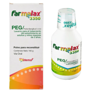 farmalax 3350/ peg Frasco x 160 gr