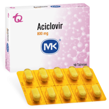 Aciclovir 800 Mg Caja X 10 tabletas