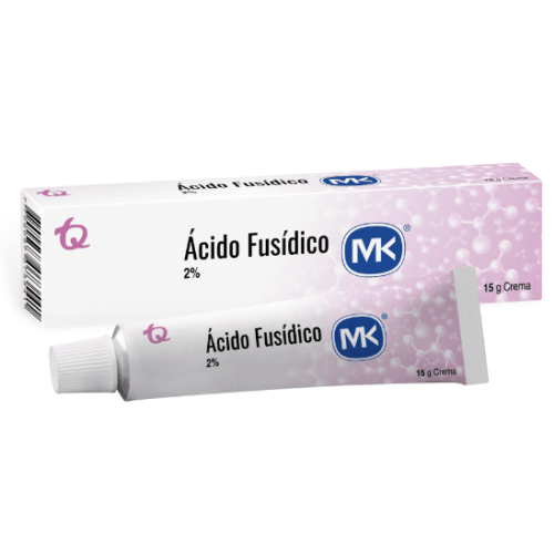 Ácido Fusídico 2% Crema Mk Tubo X 15 Gramos
