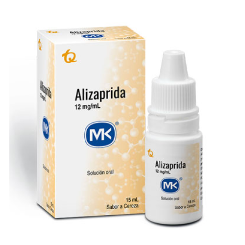 Alizaprida 12 Mg/ Ml Solución Oral Frasco X 15 Ml 