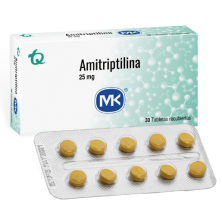 Amitriptilina Mk 25 Mg Caja X 30 tabletas