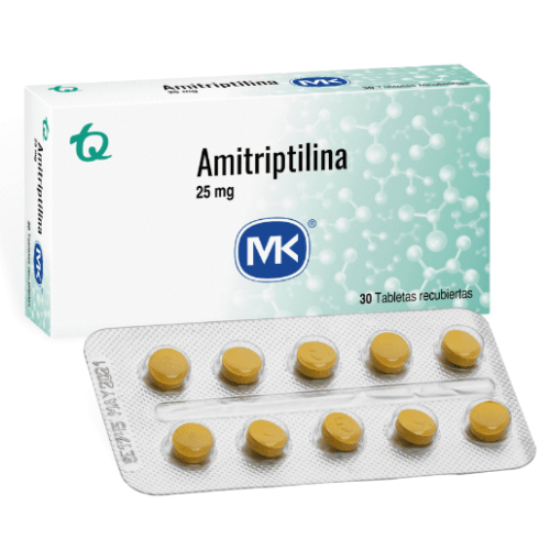 Amitriptilina Mk 25 Mg Caja X 30 tabletas