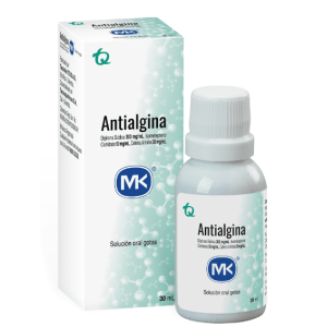 Antialgina Solución oral gotas Mk Frasco X 30 Ml 