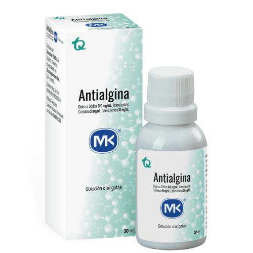 Antialgina Solución oral gotas Mk Frasco X 30 Ml 