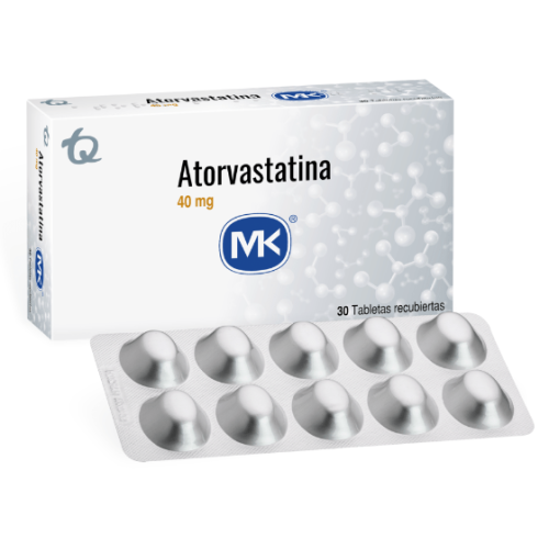 Atorvastatina Mk 40 Mg Caja X 30 tabletas