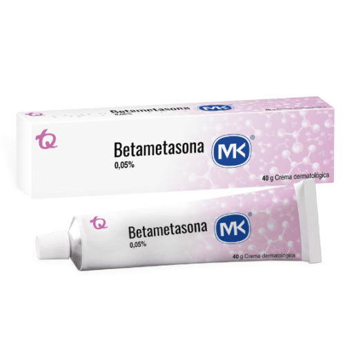 Betametasona Mk 0,05% crema dermatológica Tubo X 40 gramos