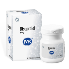 Bisoprolol MK 5 miligramos X 30 tabletas