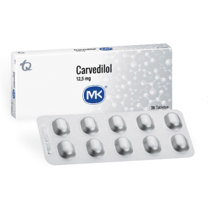 Carvedilol Mk 12,5 Mg Caja X 30 tabletas