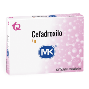 Cefadroxilo Mk 1 Gramo Caja X 12 tabletas recubiertas