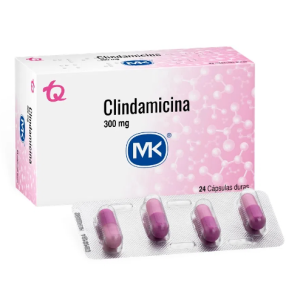 Clindamicina Mk 300 Mg Caja X 24 cápsulas
