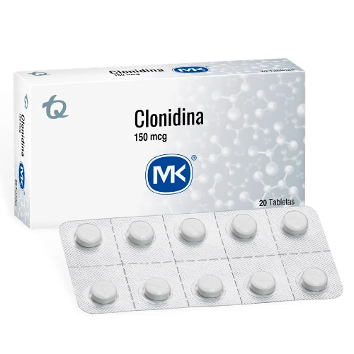 Clonidina Mk 150 Mcg Caja X 20 tabletas