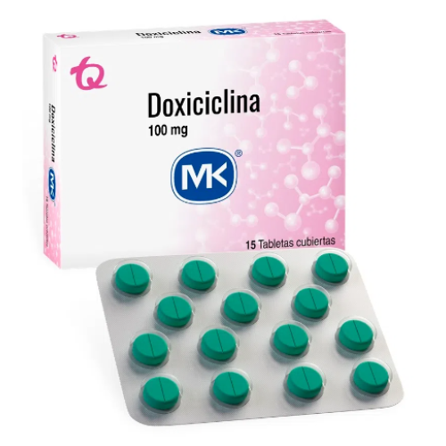 Doxiciclina Mk 100 Mg Caja X 15 tabletas