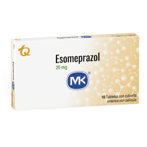 Esomeprazol Mk 20 Mg Caja X 10 Tabletas con cubierta entérica con película 