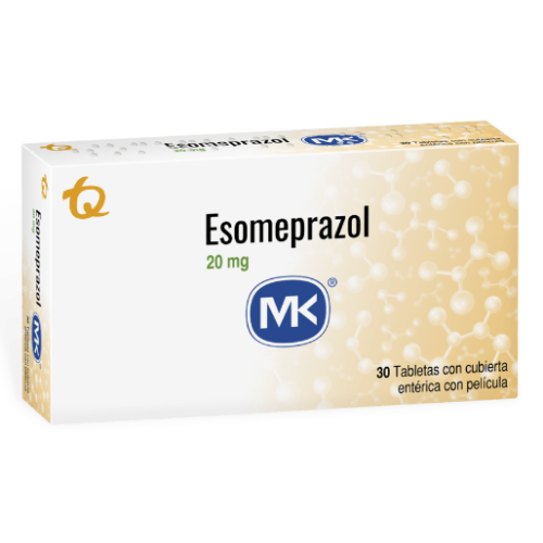 Esomeprazol Mk 20 Mg Caja X 30 Tabletas con cubierta entérica con película  