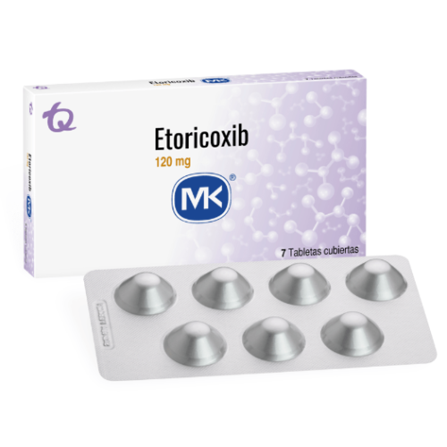 Etoricoxib Mk 120 Mg Caja X 7 tabletas