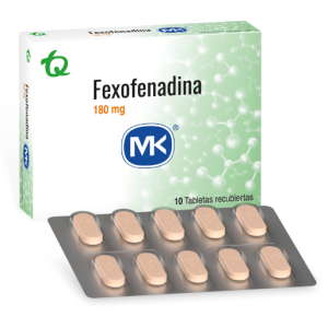 Fexofenadina Mk 180 Mg Caja X 10 tabletas