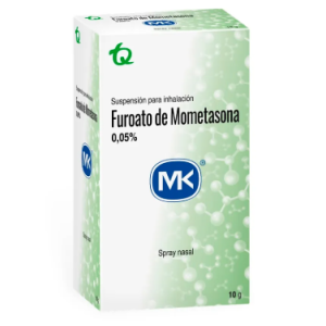 Furoato Mometasona 0.05% Spray Frasco X 10 Gramos