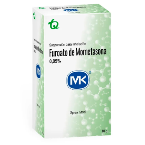 Furoato Mometasona 0.05% Spray Frasco X 10 Gramos
