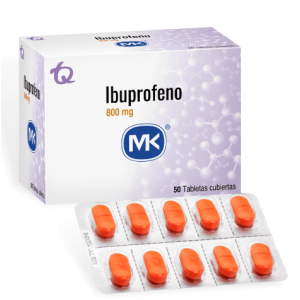 Ibuprofeno  Mk 800 Mg Caja X 50 tabletas