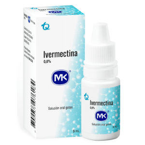 Ivermectina 0,6% Mk gotas Frasco X 5 Ml