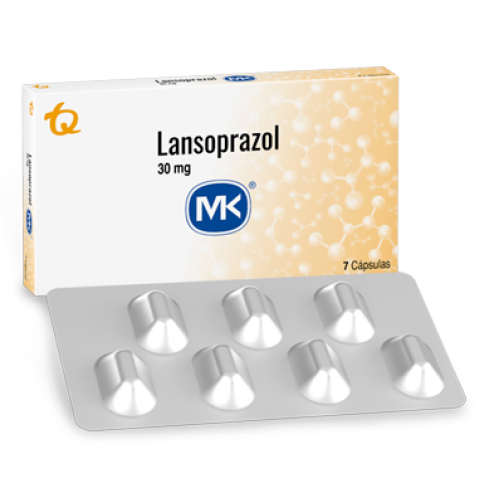 Lansoprazol Mk 30 Mg Caja X 7 cápsulas