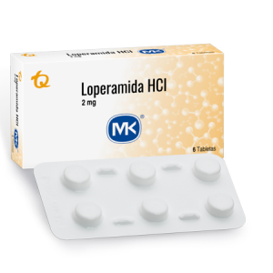 Loperamida Mk 2 Mg Caja X 6 tabletas