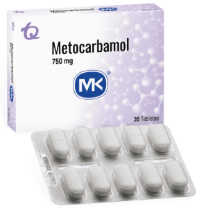 Metocarbamol Mk 750 Mg Caja X 20 tabletas