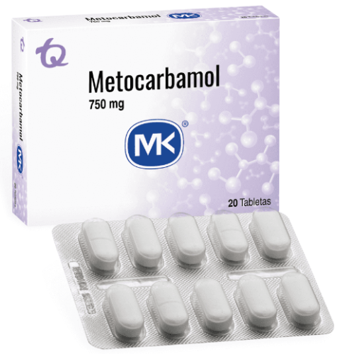 Metocarbamol Mk 750 Mg Caja X 20 tabletas