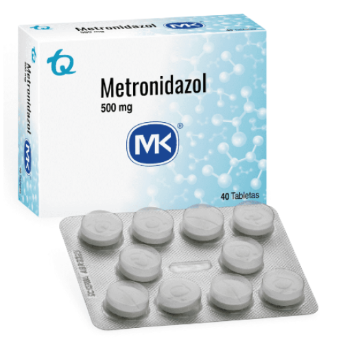 Metronidazol Mk 500 Mg Caja X 40 tabletas