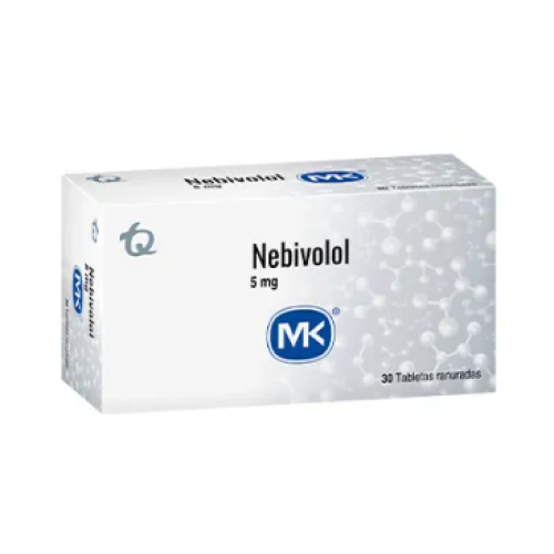 Nebivolol MK 5 miligramos X 30 tabletas