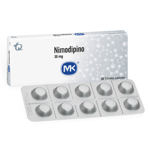 Nimodipino 30 Mg Caja X 20 Tabletas 