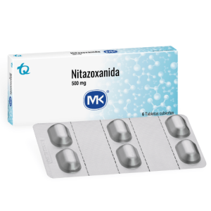 Nitazoxanida Mk 500 Mg Caja X 6 tabletas