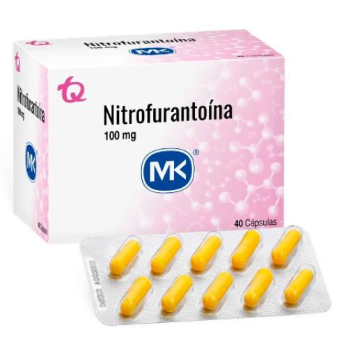 Nitrofurantoína Mk 100 Mg Caja X 40 cápsulas