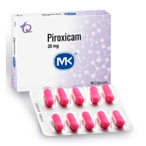 Piroxicam Mk 20 Mg Caja X 10 Cápsulas
