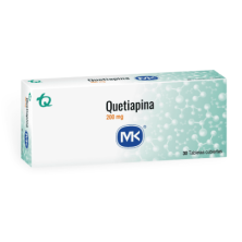 Quetiapina MK 200 miligramos X 30 tabletas