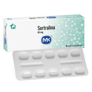 Sertralina Mk 50 Miligramos X 30 Tabletas